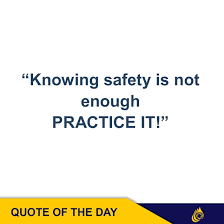 During this difficult time, we are continuing to give our customers the absolute best quality and service possible. Petrosphere Inc On Twitter Quote Of The Day Knowing Safety Is Not Enough Practice It Petrosphere