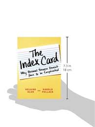We did not find results for: The Index Card Why Personal Finance Doesn T Have To Be Complicated Olen Helaine Pollack Harold 9781591847687 Amazon Com Books