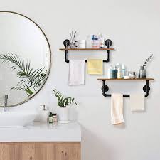 Floating shelves for less, at your doorstep faster than ever! Living Room Metal Bracket Wall Shelf For Wall Ibuyke Industrial Pipe Shelf Bathroom Gl Tm006 Bedroom Rustic Wall Mount Bookcase Floating Shelves With Towel Holder Kitchen Home Kitchen Bathroom Shelves Rapidinfrastruktur Com