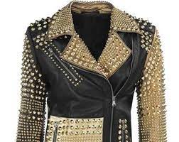 I Dare You Leather Jacket Etsy In 2021 Leather Jacket Custom Leather Jackets Studded Leather Jacket
