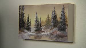 Paint With Kevin Hill Painting On A Birch Panel Kevin Hill Paintings Painting Bob Ross Paintings