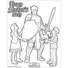 We know you have all kinds of ideas for fathers day gifts. Armour Of God Father S Day Coloring Page Printable