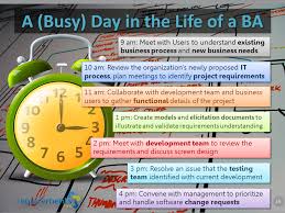 A Busy Schedule Life Of The Business Analyst Business Analyst Business Analysis Business