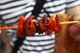 Octopus On A Stick In Mongkok Http Myamusedbouche Com 2012 06 12 2303 Hong Kong Street Food Street Food Food