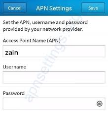 Zain Ksa Blackberry Internet Settings 4g 5g Apn Settings