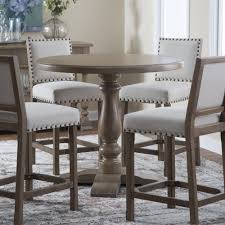 Belham Living Kennedy Round Counter Height 42 In Gathering Table Counter Height Dining Table Counter Height Pub Table Pub Table And Chairs