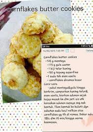 Cornflake Butter Cookies Makanan Dan Minuman Makanan Resep Masakan