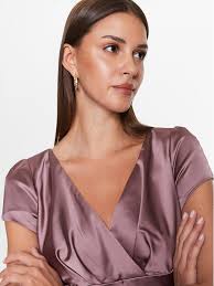 Swing Abito da cocktail 5AE05200 Viola Regular Fit