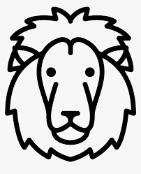 Lion Head Svg Lion Head Hd Png Download Kindpng