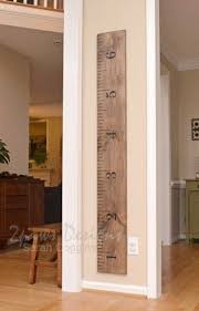 diy giant ruler growth chart project plans free growth