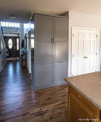 4 door cupboard bathroom floor cabinet wardrobe closet organizer wooden free standing shelf kitchen pantry laundry. How To Assemble An Ikea Sektion Pantry Infarrantly Creative