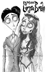 Each illustration is printed on a separate sheet (8,5 x 11) to avoid bleed through. Corpse Bride Meant To Be By Elliot Stone On Deviantart