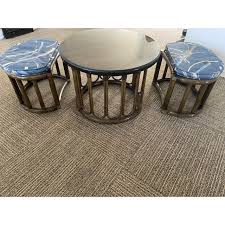 Maybe you would like to learn more about one of these? Mcguire Style Crescent Sofa Rattan Pecan Bamboo Chair Stool Papasan Set 6 Pcs Chairish