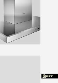 Herzlich willkommen zum großen produktvergleich. Bedienungsanleitung Neff Dsh 7952 N Deutsch 16 Seiten