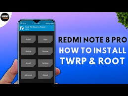 Download orangefox twrp recovery for redmi note 8 pro (codename begonia) from mirror direct links. Redmi Note 8 Pro Install Twrp Custom Recovery Root Youtube