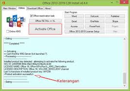 Jul 16, 2021 · mengecek status aktivasi office 2019. Cara Aktivasi Office 2016 Secara Permanen Tanpa Product Key Mr Dans Haedar Rauf