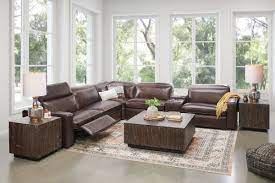 Fontana Leather Armless Chair At Gardner White Reclining Sectional Living Room Collections Sectional