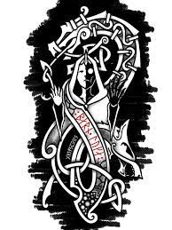 Loki features in many stories of norse mythology, usually creating problems that the norse gods needed to solve. Finished Up The Drawing Of Loki S Lovely Children Norse Norse Mythology Tattoo Norse Tattoo Viking Tattoos