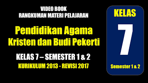 Rpp tematik sd kelas 1 revisi 2020 2. Pendidikan Agama Kristen Dan Budi Pekerti Kelas 7 Smp Semester 1 Ddan 2 Youtube