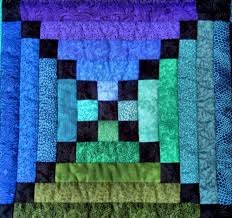 Anleitung Blockhausmuster In Verschiedenen Variationen Bernina Blog Patchwork Muster Decke Patchworkmuster Muster