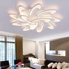 Acrylic Flush Mount High Quality New Modern Led Ceiling Light For Living Room Bedroom Dining Room Study Room Office Metal Lighting Pop