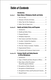 Much of this is common sense, but there are government agencies and regulations that govern this aspect of running. Ccohs Office Health And Safety Guide