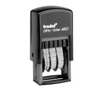 Trodat® Printy Dater 4810 / 4910 Self-Inking Pocket Dater, 3.5mm, 12-year  date band - English
