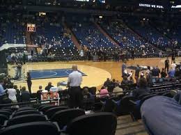 target center section 133 home of minnesota timberwolves