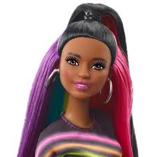 Barbie Rainbow Sparkle Hair Doll Brunette With Accessories Walmart Com Walmart Com
