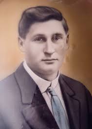 My great great grandfather in the center, this is a Wendell Rogers painting