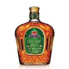 Apple cider or sparkling apple cider. Crown Royal Regal Apple Flavored Whisky
