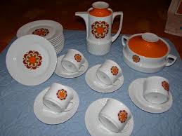 Kaffeeservice Usw Schirnding Bavaria 70er Jahre Stil 70er Jahre Stil Kaffeeservice Suppenschussel