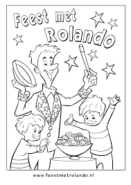Download De Kleurplaat Van Rolando En Stuur Hem