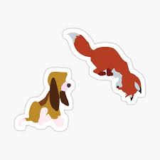Walt disney movies disney dogs disney art disney stuff classic cartoon characters classic cartoons disney tattoos cartoon tattoos cross stitch tattoo. Fox And The Hound Gifts Merchandise Redbubble