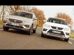 مواصفات سيات اتيكا الجديده كليا. Seat Tarraco Vs Seat Ateca Youtube