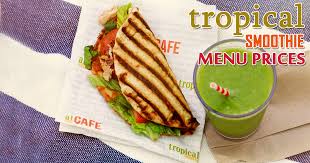 Check spelling or type a new query. Tropical Smoothie Menu Prices Plan A Healthy Diet