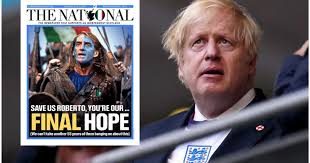 The National's Roberto Mancini front page divides UK: bitterness or banter? 