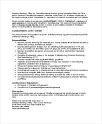 Professional quality assurance inspector resume examples & samples. Quality Control Job Description 11 Free Pdf Word Documents Download Free Premium Templates