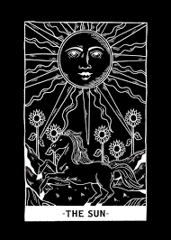 The sun tarot card poster. The Sun Tarot Card Poster By Bestprints Displate