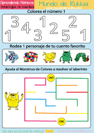 Les gusta coger objetos, tocarlos, experimentar con ellos y descubrir cosas nuevas. Cuaderno De Actividades Para Aprender Los Numeros Mundo De Rukkia