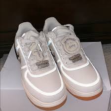 Nike air force 1 off white mca blue us 10. Nike Shoes Travis Scott Nike Air Force Sail Poshmark