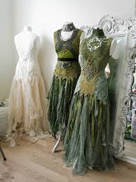 Ivory lace bridal gown wedding dress custom. Sold Boho Wedding Dress In Olive Green Bridal Gown For Fairies Dress Forest Wedding Dress Feenkleid Fee Brautkleid Vintage Spitzenkleider