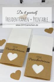 Diy Taschentucher Fur Freudentranen Zur Hochzeit Einfach Selber Machen Selber Machen Hochzeit