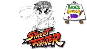 If we keep doing this here any longer, many people will get hurt! Let S Draw Ryu Chibi How To Draw Street Fighter Youtube