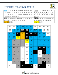 Check spelling or type a new query. Christmas Color By Number Sheets For Kids