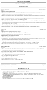 Customise the template to showcase your experience, skillset since 2005, livecareer's team of career coaches, certified cv writers and savvy technologists have been developing career tools that have helped over. Fabricator Resume Sample Mintresume