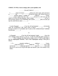In order to be valid, a will does not need to adhere to any specific form, or feature certain language. Bill Of Sale Form Florida Last Will And Testament Form Templates Fillable Printable Samples For Pdf Word Pdffiller