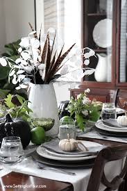 Center tables are something you place in the drawing room in the company of the sofa. Fall Wildflower Tabletop Decorating Ideas Setting For Four