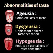 Image result for Taste Dysfunction