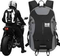 Reflective Motorcycle Backpack – Hi Viz EDC Commuter Bag for Riders, Night  Travel, and Daily Use with Helmet Holder, Laptop Compartment, Ventilated ...